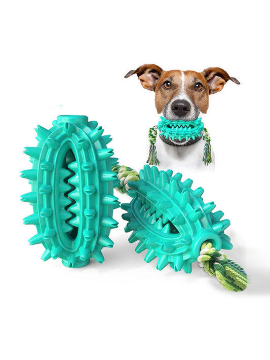 Dog Toy With Rope Fairy Ball Molar Stick Toothbrush Dog Vent Chew