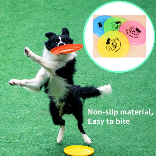 Silicone Flying Saucer Dog Toy – Durable Interactive Frisbee for Dogs & Cats | Chew-Resistant Puppy Training Flying Disc