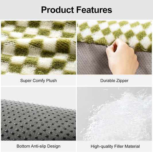Fluffy Cat Couch  Washable Pet Couch Bed For Cats And Small Dogs Up To Non-Slip Dog Beds